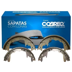 Sapata Lona Freio Traseira Ford F250 F350 1998 Em Diante Cobreq