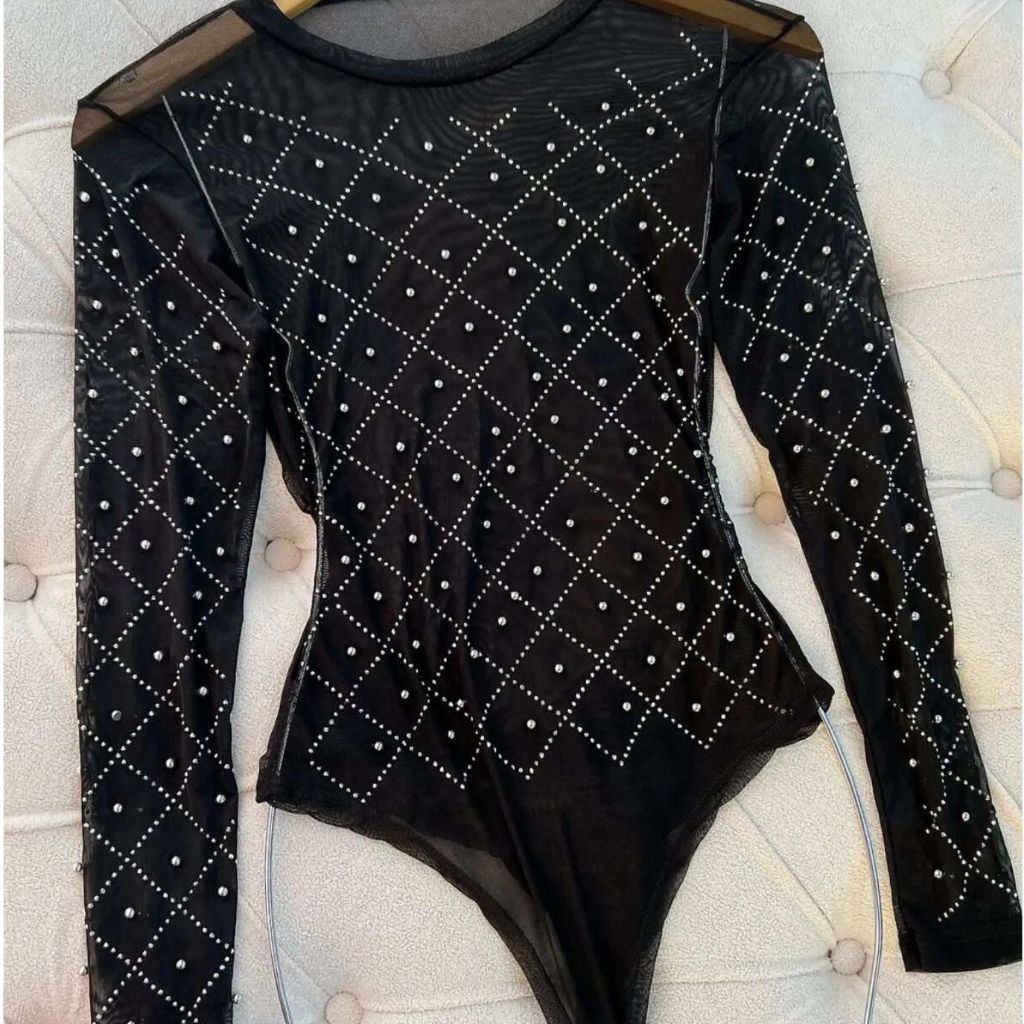 bory feminino tule pedraria moda balada