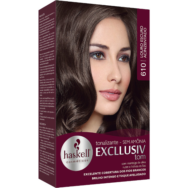 KIT TONALIZANTE 610 LOURO ESCURO ACINZENTADO 40G em Oferta na Shopee