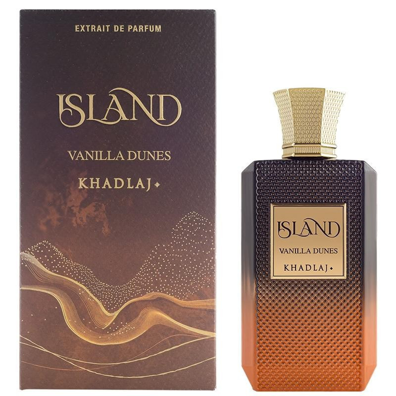 Khadlaj Island Vanilla Dunes Para Spray Unissex Extrait de Parfum , 3.4 Onças
