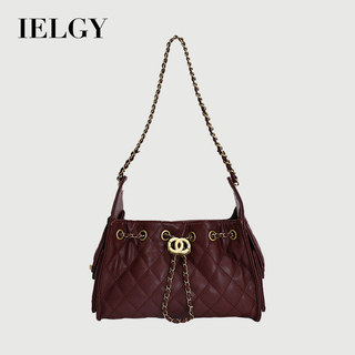 IELGY Bolsa balde feminina diamante Fashion All-Match bolsa de um ombro nas axilas