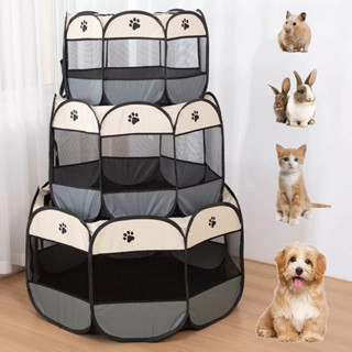 Casinha de cachorro grande portátil dobrável para cachorros e gatos resistente em Oferta na Shopee