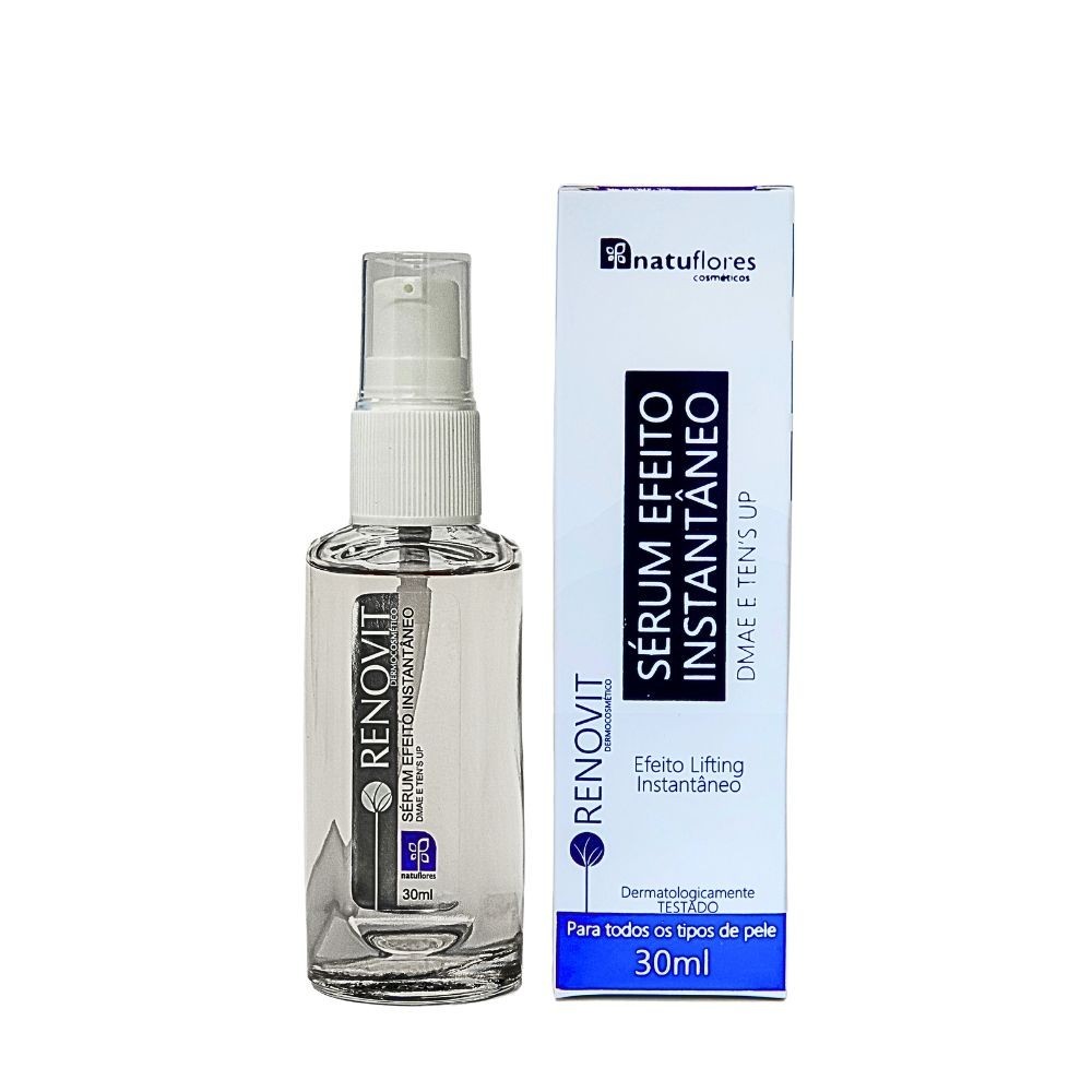 Sérum Efeito Instantâneo Renovit Anti-rugas 30ml Natuflores em Oferta na Shopee