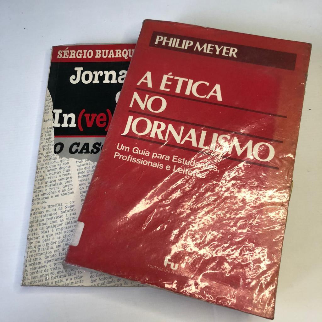 Kit 2 Livros Jornalismo de Investigação o caso Quércia e A Ética no jornalismo