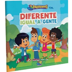 3 Palavrinhas | Diferente Igual a gente | Livro Palu