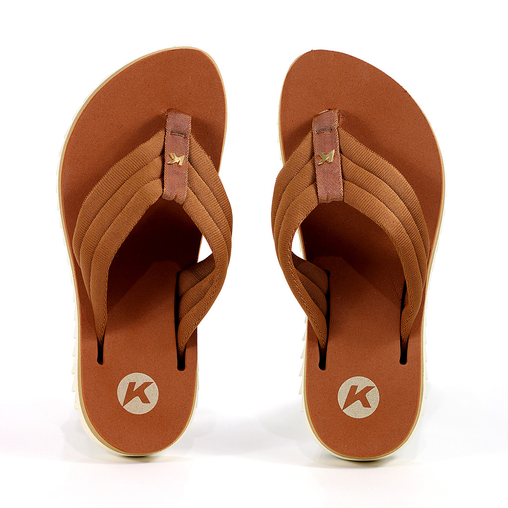 Chinelo Kenner Kyra Pro Comfy Marrom - Feminino