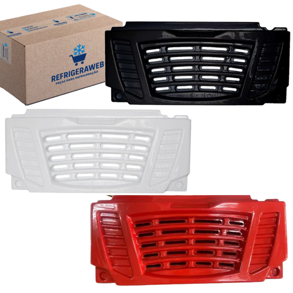 Grade Veneziana Moderna Saia Para Refrigerador Compativel Gelopar Grba-450/570