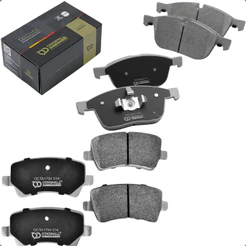 Kit Pastilhas Dianteira Traseira Ceramica Volvo XC60 T5 T6 AWD D4 D5 2008 A 2017