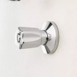 Acabamento para Registro Padrão Deca Modelo c50 1/2 e 3/4 No Cromado