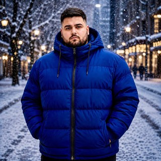 Jaqueta Bobojaco Plus Size Masculina Impermeável Capuz Removível Blusa De Frio Grande Do G1 Ao G5 Premium