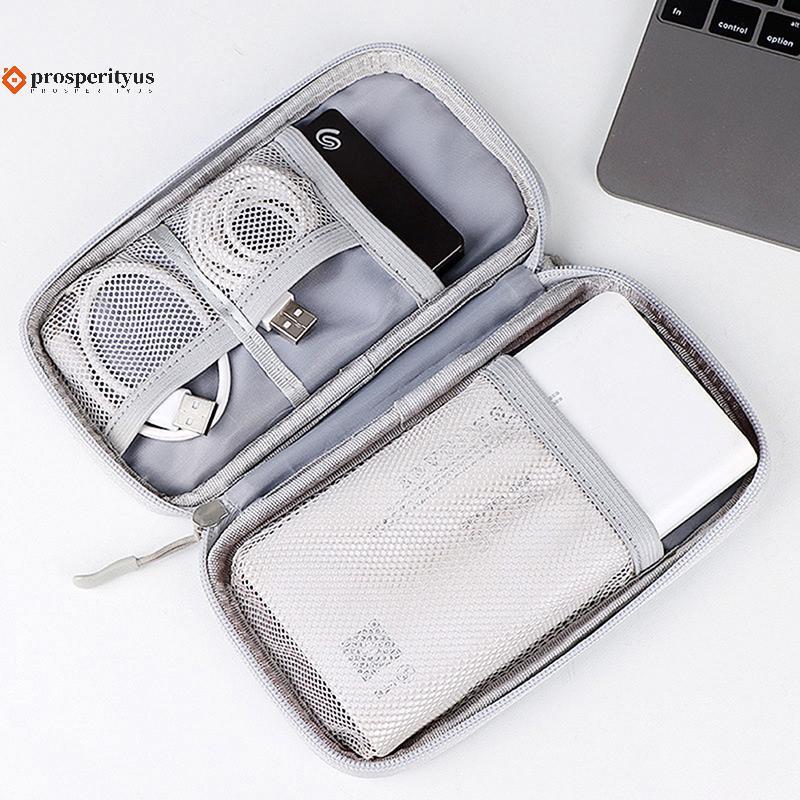 [PPTS] Eletrônico Digital USB Caso Cabo Portátil Bolsa De Armazenamento De Viagem Bolsas Acessórios Para Carregador De D