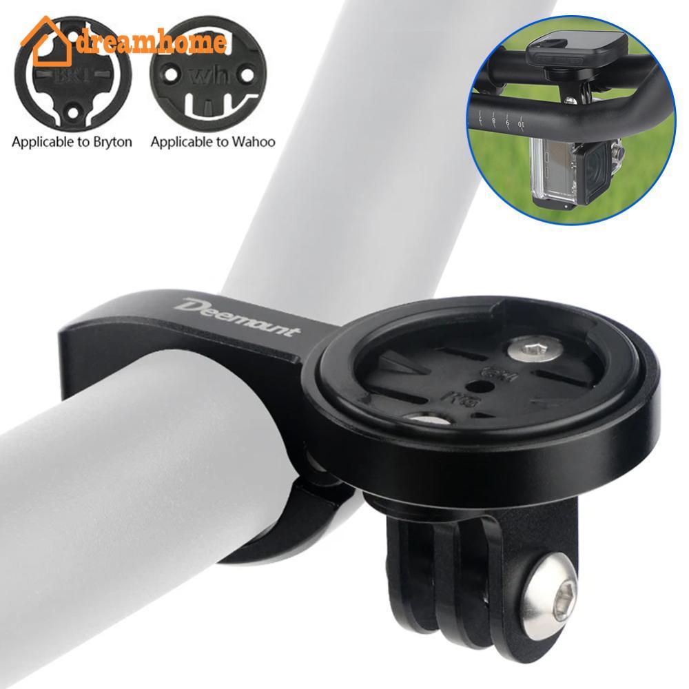 DREAMHOME MTB Bicicleta Suporte Para Computador TT Guiador Velocímetro Montagem Incl . 3 Adaptadores GARMIN Bryton Wahoo
