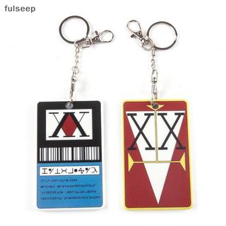 [fulseep] Cartão De Licença Hunter x GING FREECSS Cosplay Japão Anime Hisoka Kurapika Killua Zoldyck Coleção De Cartões 