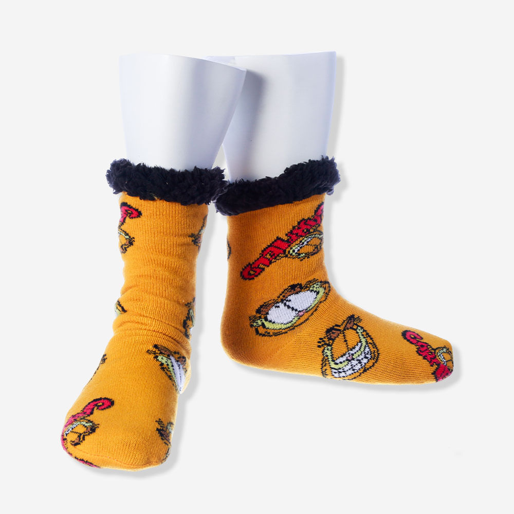 Meia Pantufa Cozy Garfield