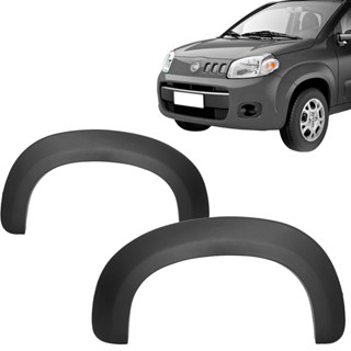 Alargador Paralama Dianteiro Uno 2014 2015 2016 2017 Preto em Oferta na Shopee