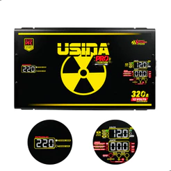 Fonte Usina PFC Pro Edition Full Range/PFC Carregadora de Bateria Automotiva 320A 12 Volts