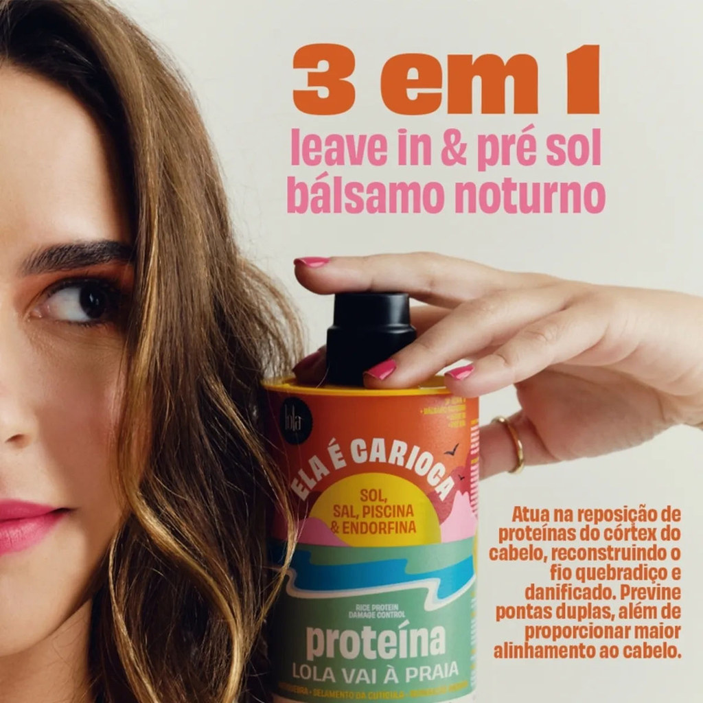 Proteina Lola Cosmetics Ela é Carioca 500g — imagem 2 de 2