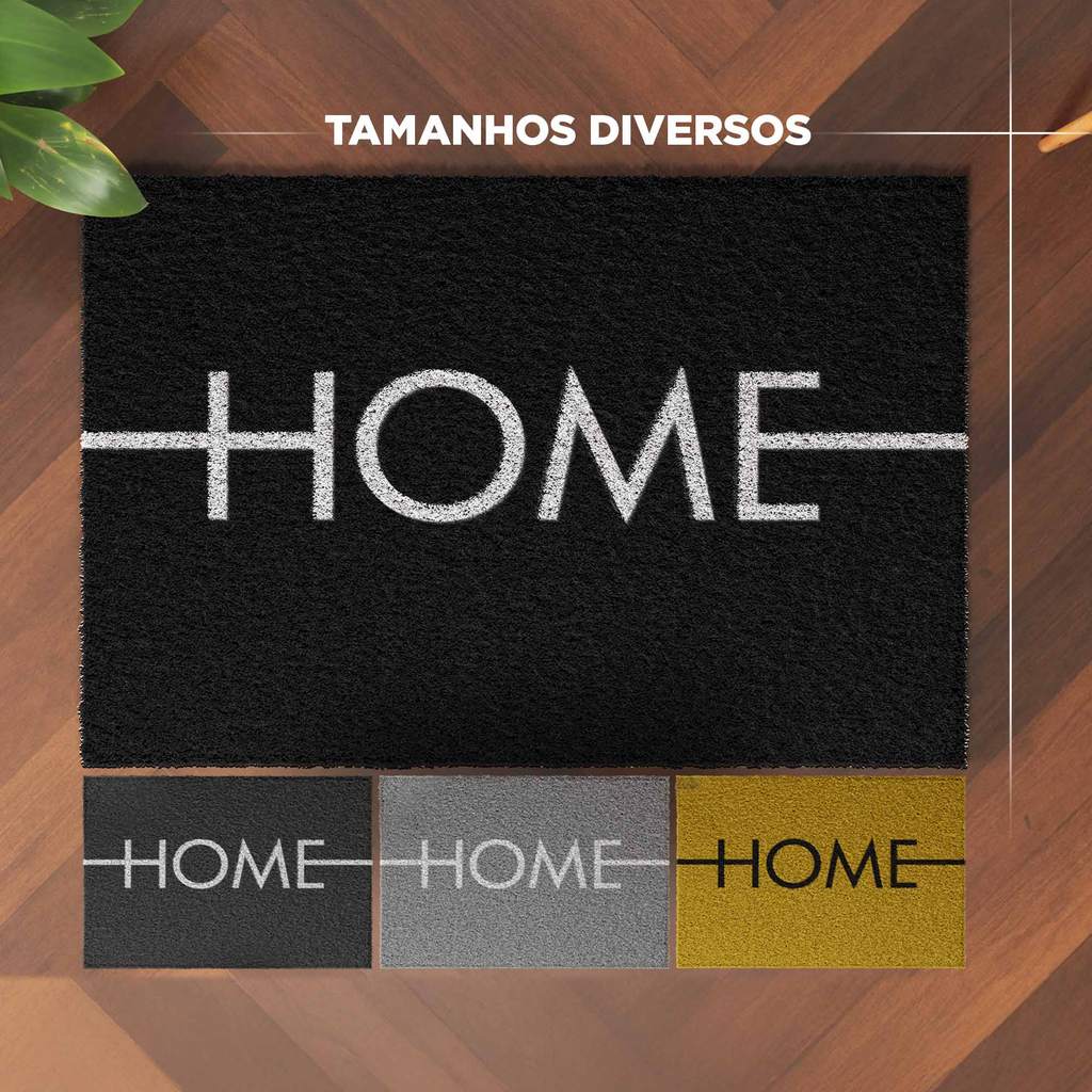 Capacho Home Tapete Antiderrapante Rolo Vinil Lavável Loja Empresa Decoração Casa Entrada Escritório