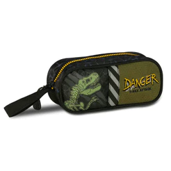 Estojo Infantil Com 01 Bolso Danger T-Rex - Clio Style