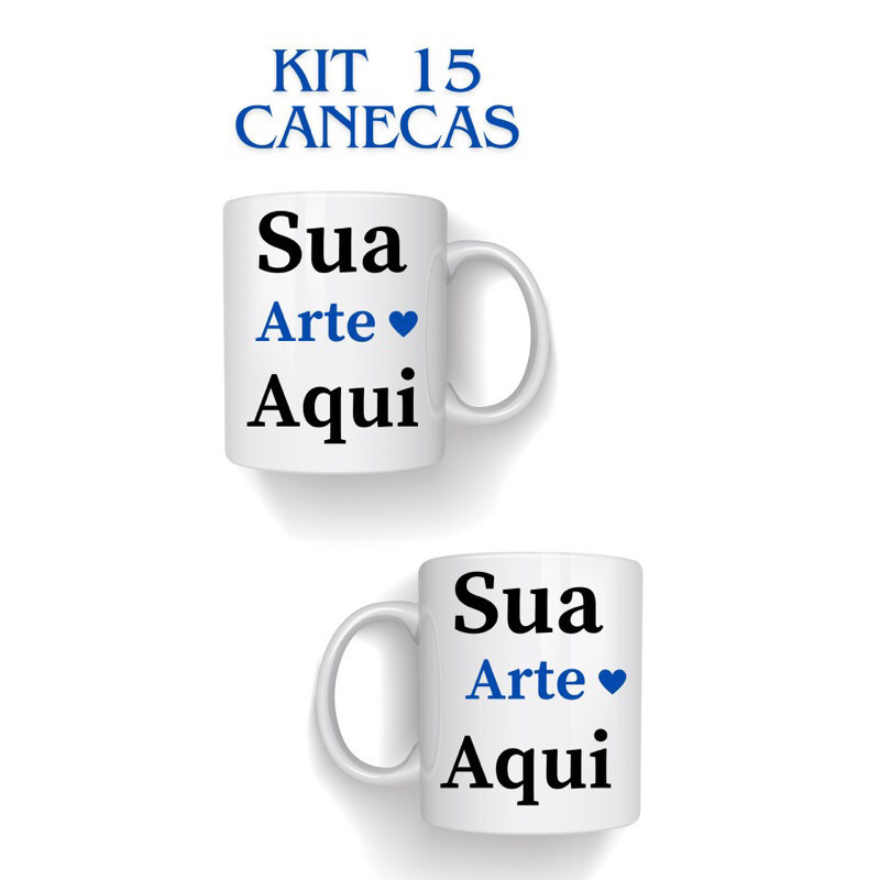 15 CANECA DE PORCELANA PERSONALIZADA PARA SEU EVENTO em Oferta na Shopee
