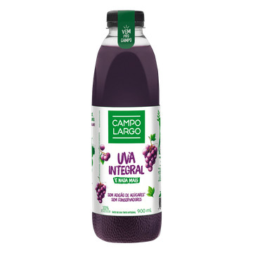Suco Campo Largo de Uva Tinto 900ml em Oferta na Shopee