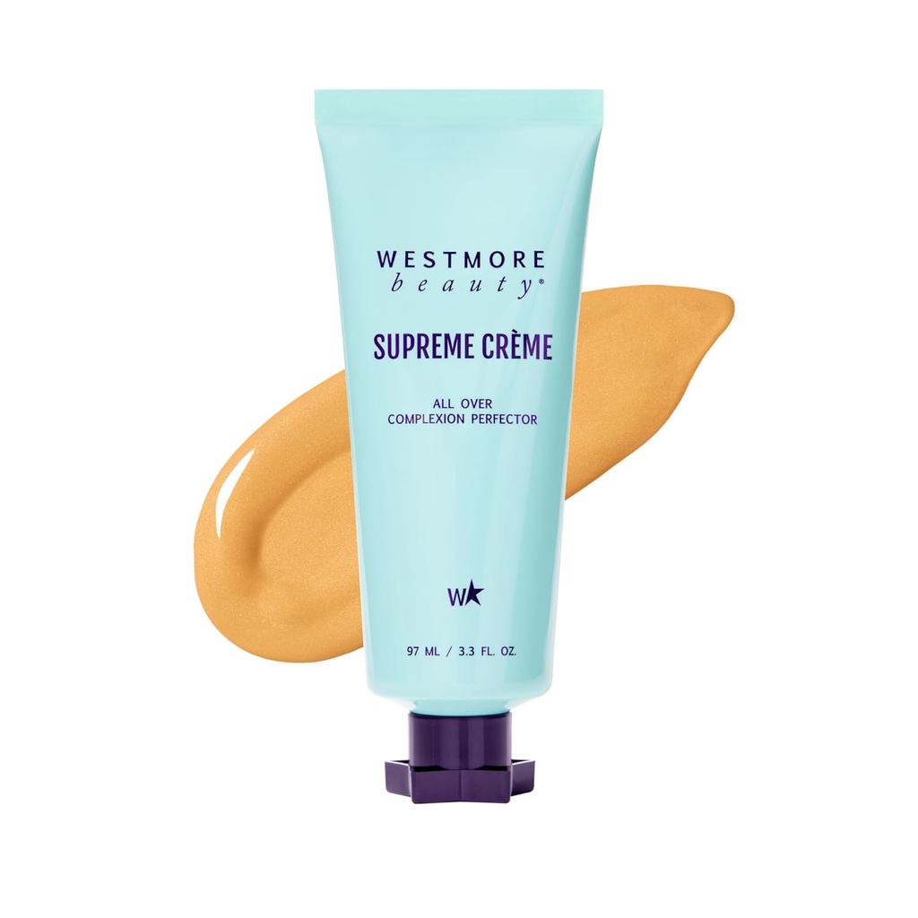 Westmore Beauty Supreme Creme Full Coverage Perfect Cream – CC Cream de Longa Duração - À Prova d'Água e Resistente à Tr