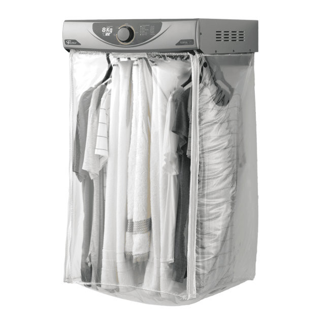 Secadora de Roupas Fischer Super Ciclo 8Kg 220V Silver Compacta Alta Performance (63978)