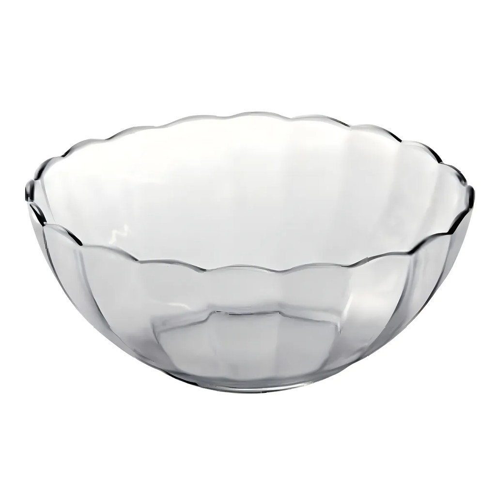 Tigela Saladeira Bowl De Vidro 1L Redonda Marinex Cumbuca