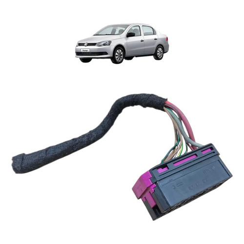Chicote Conector Plug Chave Seta Vw Gol Voyage 2009 A 2016
