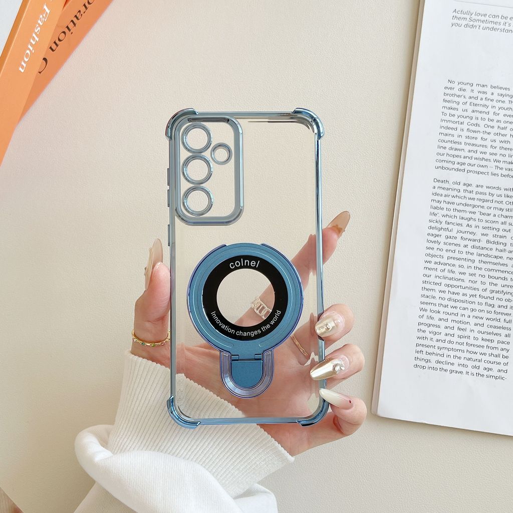 Capinha Samsung com Suporte U-Shield, Anti-Impacto e Carregamento Sem Fio Para S