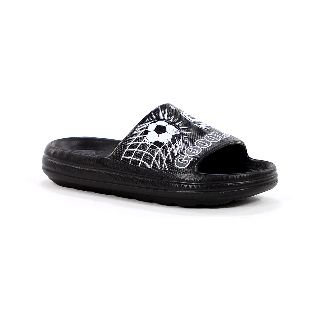 Chinelo Molekinho Slide Gol Preto - Infantil