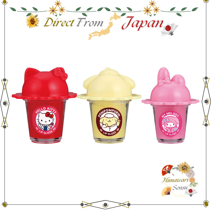 BANDAI Maze Maze Cosme Kids Lip Gloss Kit Hello Kitty My Melody and More【 Direct from Japan 】