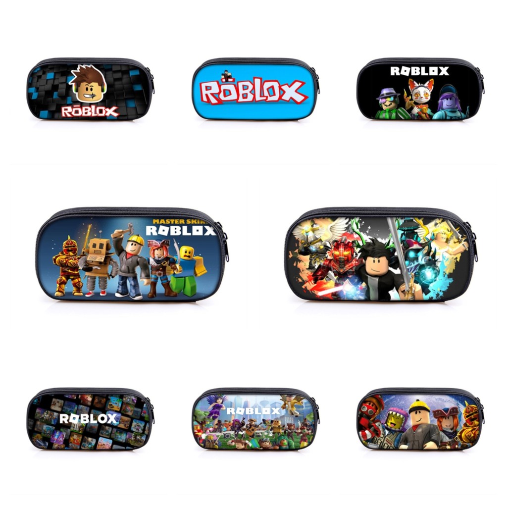 Roblox caixa de lápis estudantes do ensino médio caixa de papelaria Rob Lesi mercadoria estudante papelaria saco compart