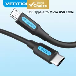 [Escolha De Valor] Cabo VentionC Para Micro B Samaung Huawei Xiaomi Meizu MacBook Tipo C