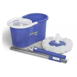 Mop Fit de Microfibra Balde 8L Azul Jeitosa Bettanin