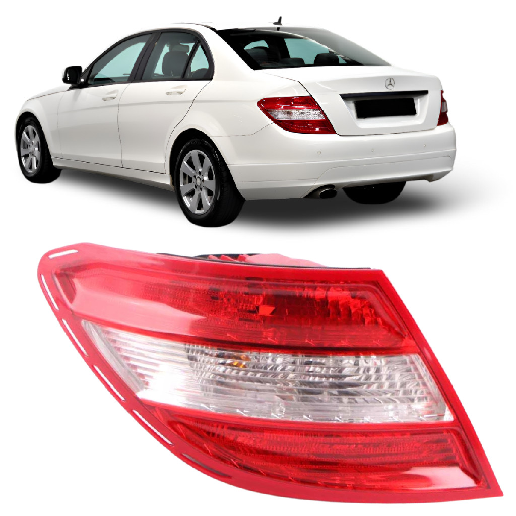 Lanterna Traseira Mercedes C180 C200 C280 2007 2008 2009 2010 2011 Lado Esquerdo A2048200164
