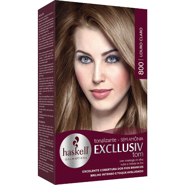 KIT TONALIZANTE 800 LOURO CLARO 40G em Oferta na Shopee