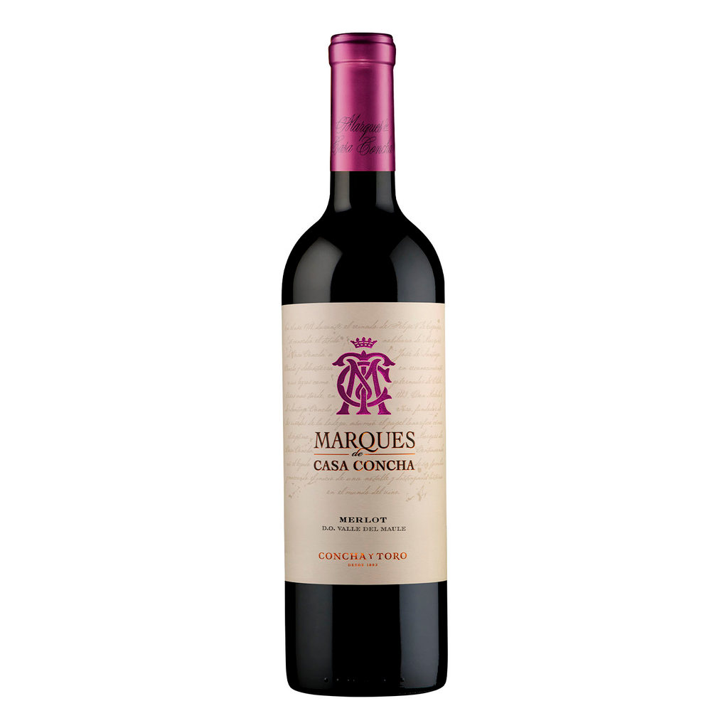 Vinho Tinto Chileno Marques De Casa Concha Merlot 750ml