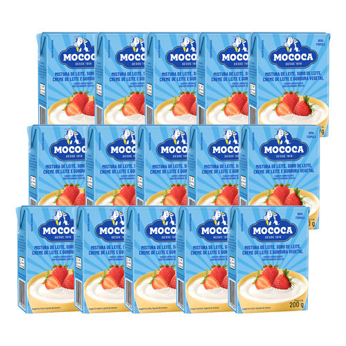 27 Mistura De Leite Creme De Leite Mococa Caixinha 200g em Oferta na Shopee