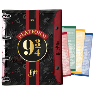 Fichário Universitário PVC Cristal 10 Divisórias Harry Potter 192 fls - DAC