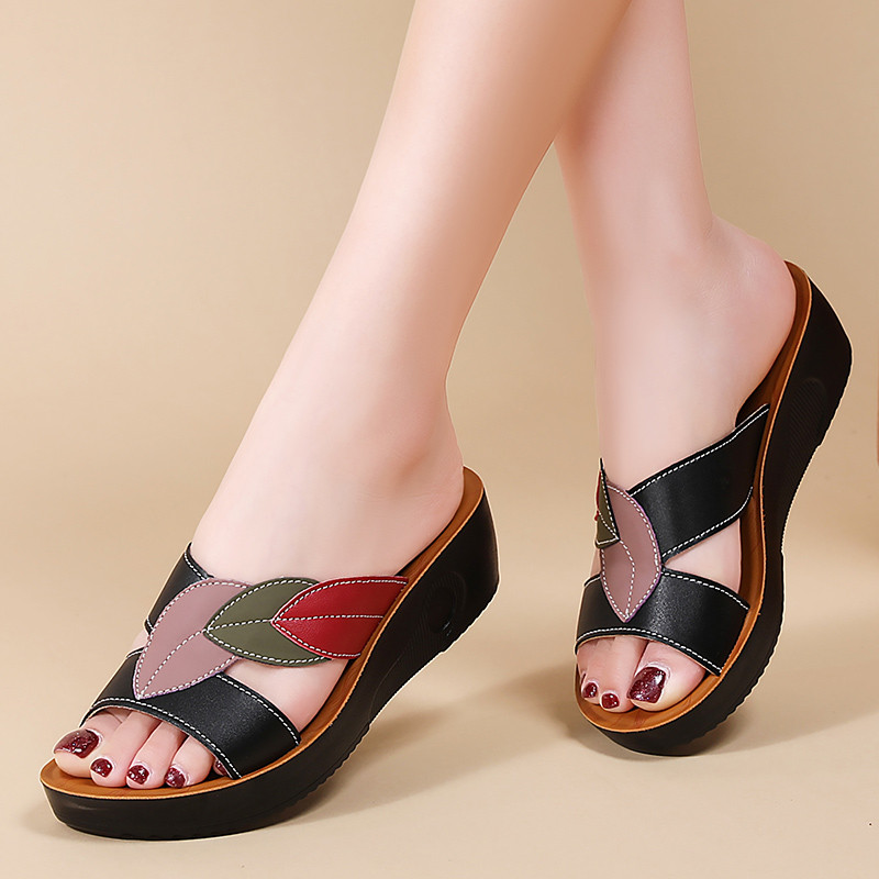 Imagem  Sapatos Femininos da Moda, Novo Estilo de Chinelos Sandálias de Uma Alça