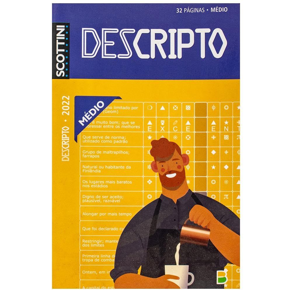 Scottini Descripto | N. 2022 | Médio em Oferta na Shopee