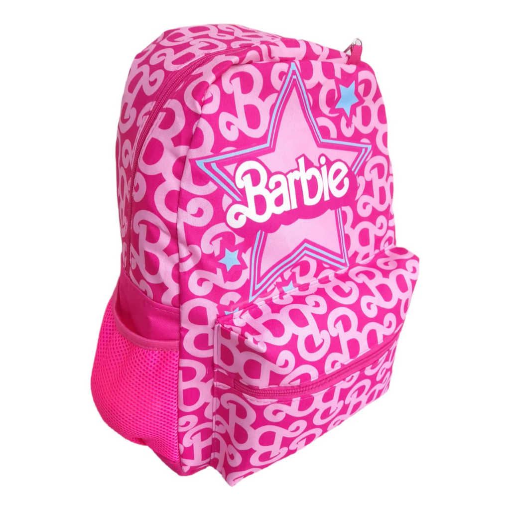 Mochila Barbie Costas Infantil Bolsa Escolar Menina Juvenil