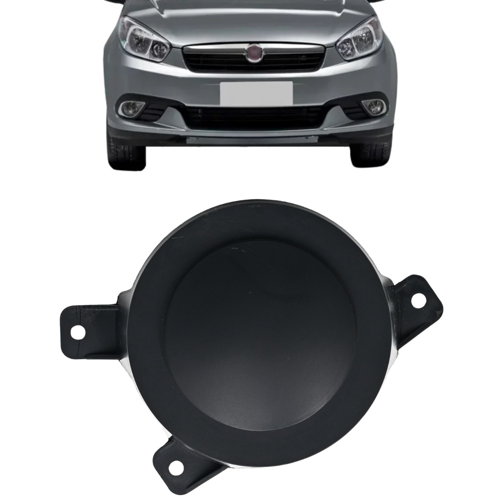 Tampa Moldura Farol Milha Grand Siena 2012 13 14 15 16 2017