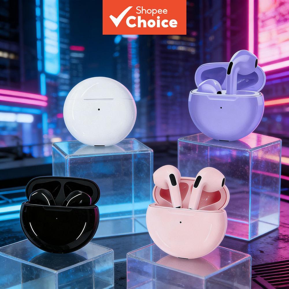 Fones de Ouvido Bluetooth TWS Sem Fio, Controle por Toque, Estéreo, Fone Bluetooth à Prova d'Água para Smartphones
