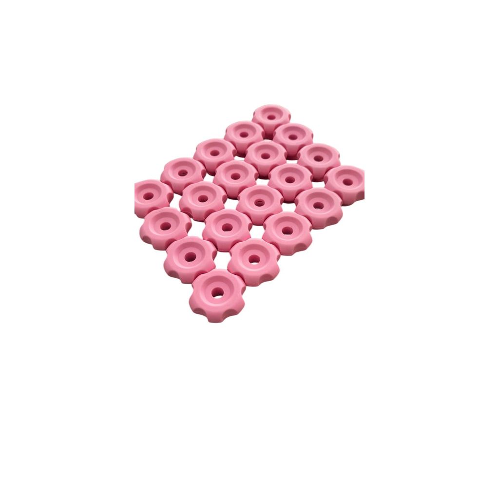 Manípulo Margarida Rosa Femea 8mm Estante Prato de Bateria 20un