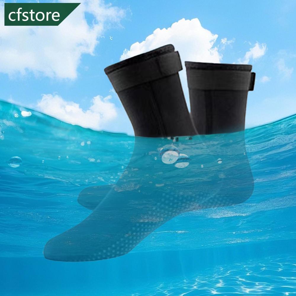 CFSTORE 1 Par 3MM Profissional Meia Panturrilha Meias De Mergulho Antiderrapante Resistente Ao Desgaste Quente Surf Equi