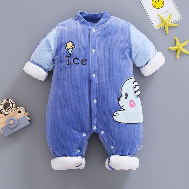 Roupas de bebê mais macacão de algodão meninos meninas roupas de algodão do bebê recém-nascido roupas outono inverno mac