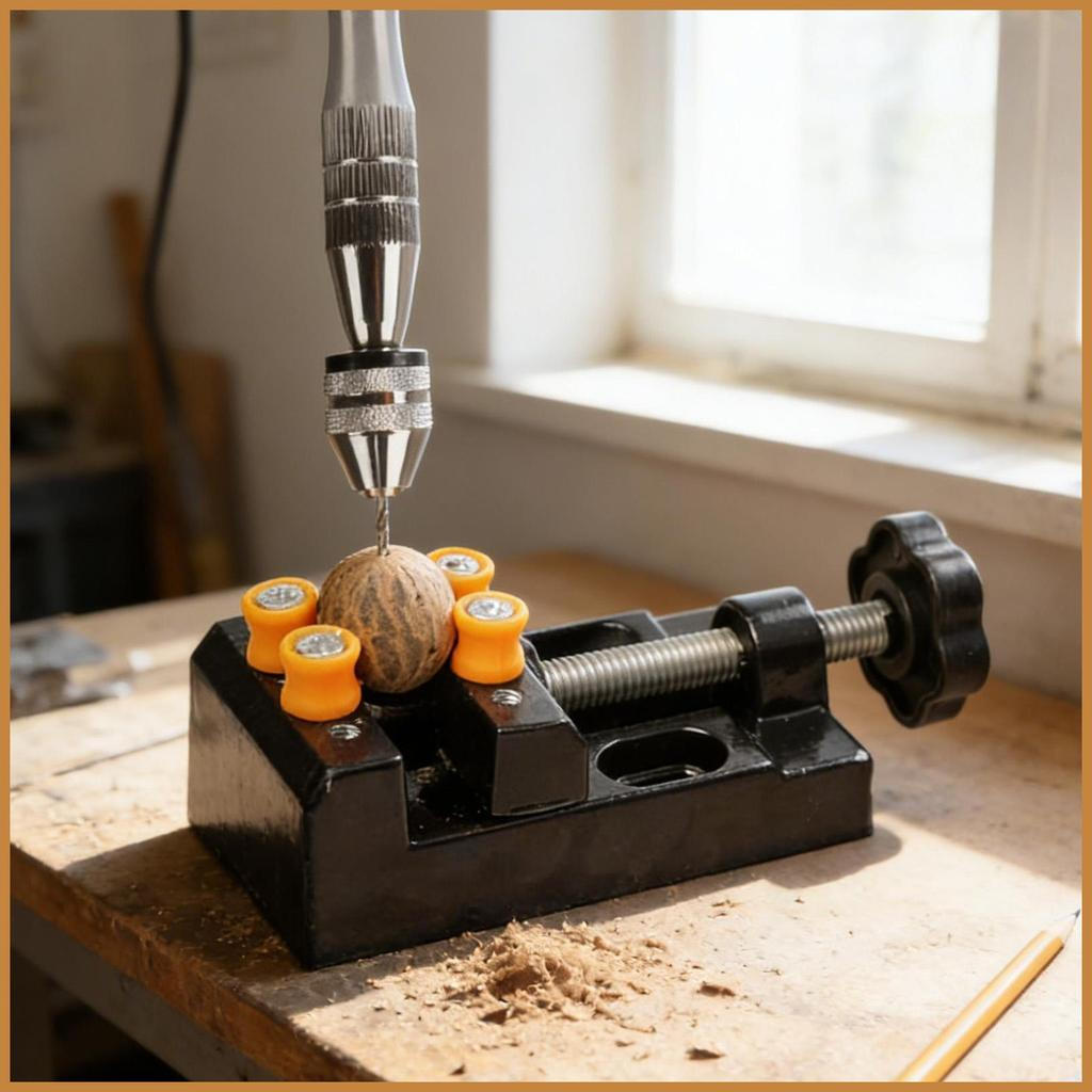 Mini Torno de Bancada Portátil Ajustável, Ferramenta para Esculpir Porcas Planas, Projetos DIY, Grampo de Mesa para Joia