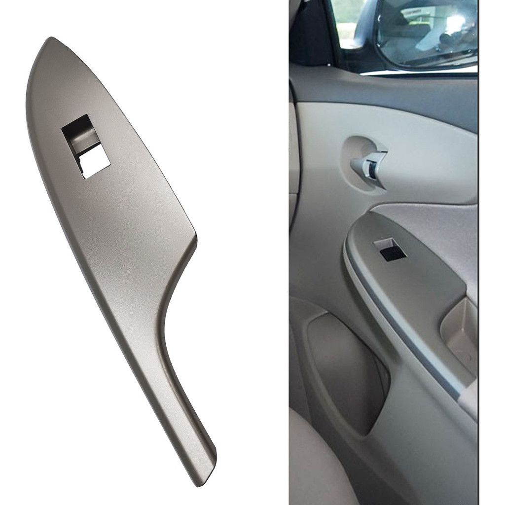 Painel de elevação da janela do carro interruptor capa painel decorativo adequado para Toyota Corolla 2007-2013 fábrica
